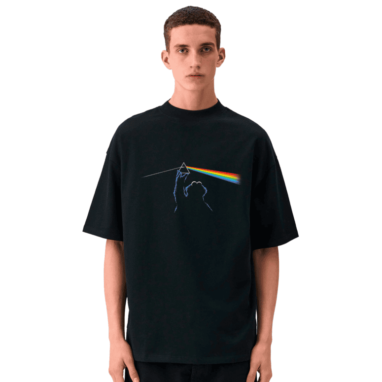 Cookie Monster Dark Side Of The Moon Pink Floyd Shirt Cookie Monster Dark Side Of The Moon Pink Floyd Shirt