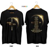 Dark Side Of The Moon Pink Floyd The Solar Eclipse Lyric Double Sided Black - OtherBrick