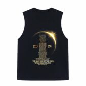 Dark Side Of The Moon Pink Floyd The Solar Eclipse Lyric Back Tank Black - OtherBrick