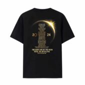 Dark Side Of The Moon Pink Floyd The Solar Eclipse Lyric Back Wtee Back - OtherBrick