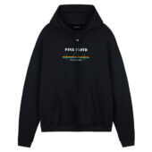 Ekg Pyramid Tour Pink Floyd Heartbeat Front Hoodie Black - OtherBrick