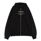 Ekg Pyramid Tour Pink Floyd Heartbeat Front Ziphoodie Black - OtherBrick