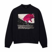 En Chair Et En Os Pink Floyd Concert Front Sweatshirt Black - OtherBrick