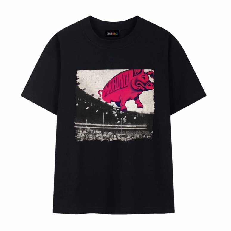 En Chair Et En Os In The Flesh Le Stade Olympique Pink Floyd Concert Shirt En Chair Et En Os In The Flesh Le Stade Olympique Pink Floyd Concert Shirt