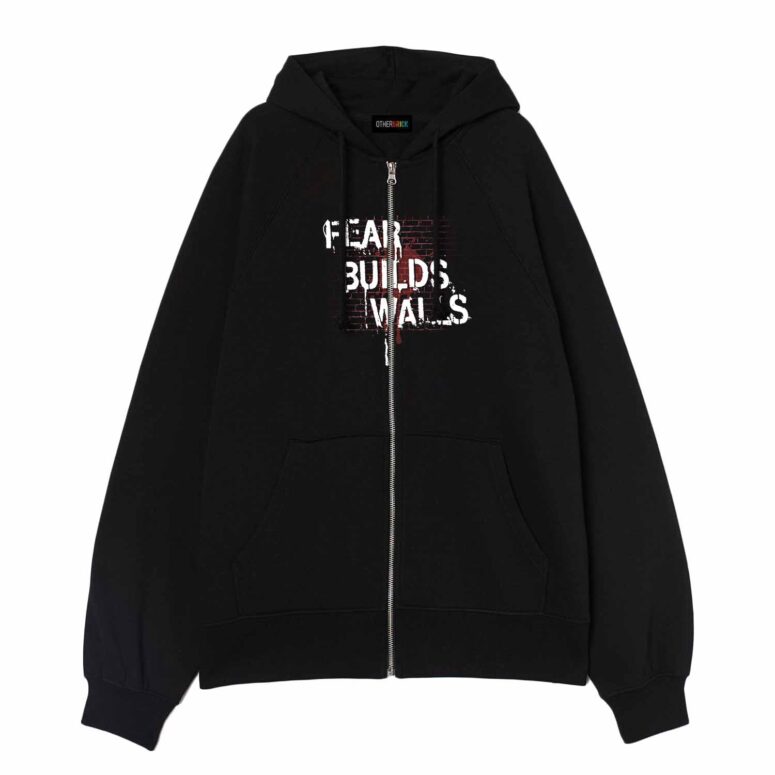 Fear Builds Walls Pink FLoyd Shirt