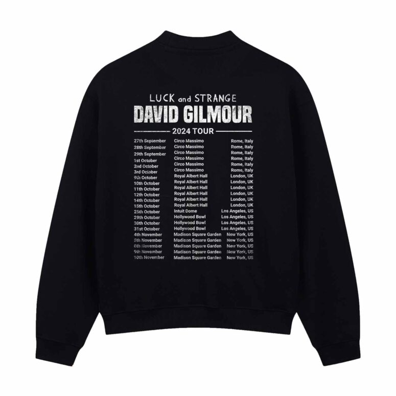 Luck And Strange David Gilmour Tour 2024 Shirt