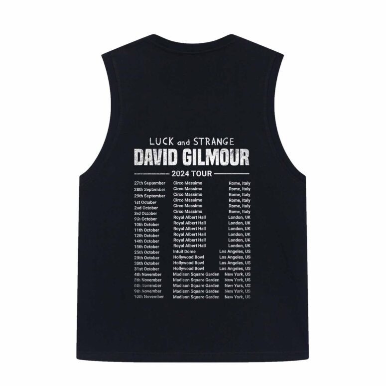 Luck And Strange David Gilmour Tour 2024 Shirt