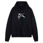 Luck And Strange David Gilmour Tour 2024 Front Hoodie Black - OtherBrick