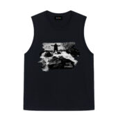 Luck And Strange David Gilmour Tour 2024 Front Tank Black - OtherBrick