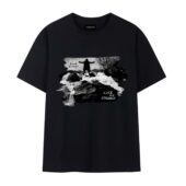 Luck And Strange David Gilmour Tour 2024 Front Tshirt Black - OtherBrick
