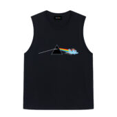 My Little Pony Dark Side Of The Moon Pink Floyd Front Tank Black - OtherBrick