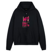 Pig Fly En Chair Et En Os Pink Floyd In The Flesh Concert Front Hoodie Black - OtherBrick