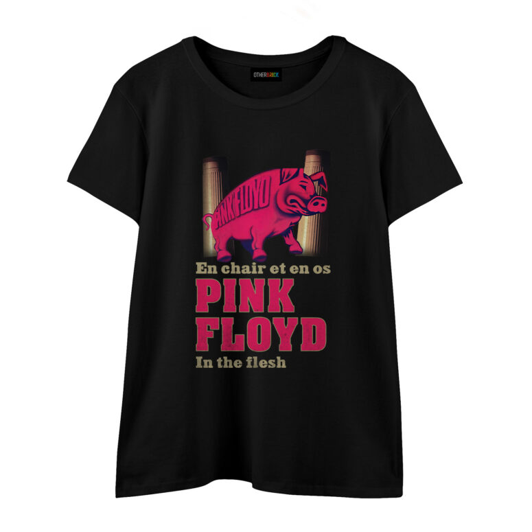 Pig Fly En Chair Et En Os Pink Floyd In The Flesh Concert Shirt Pig Fly En Chair Et En Os Pink Floyd In The Flesh Concert Shirt