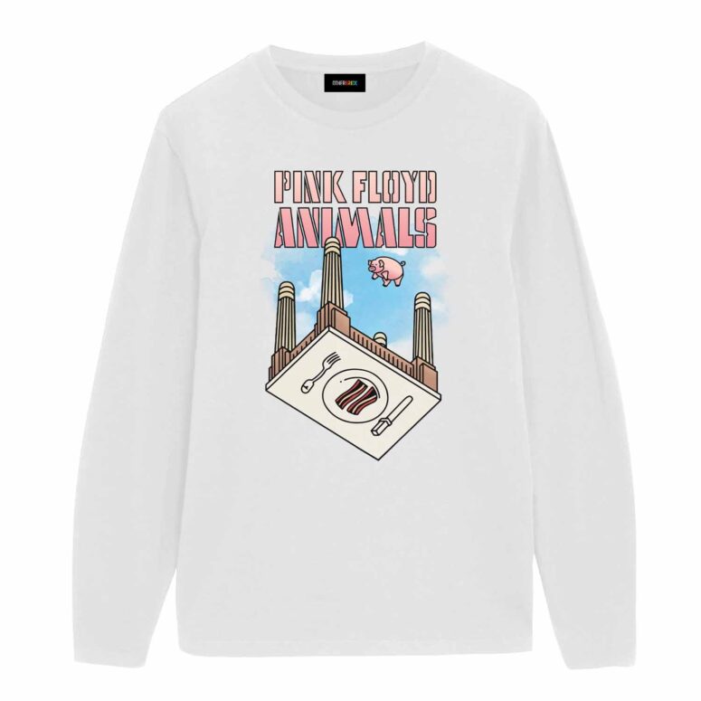 Pink Floyd Animals 2018 Remix Bacon Table Shirt