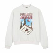 Pink Floyd Animals 2018 Remix Bacon Table Front Sweatshirt White - OtherBrick