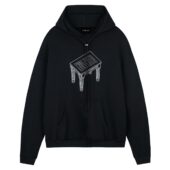 Pink Floyd Animals Table Front Hoodie Black - OtherBrick