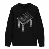 Pink Floyd Animals Table Front Longsleeve Black - OtherBrick