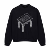 Pink Floyd Animals Table Front Sweatshirt Black - OtherBrick
