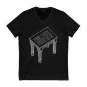 Pink Floyd Animals Table Front Vneck Black - OtherBrick
