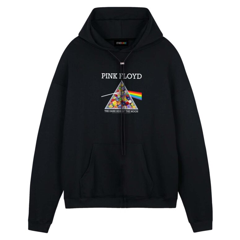 Pink Floyd The Dark Side Of The Flowers Pattern Shirt