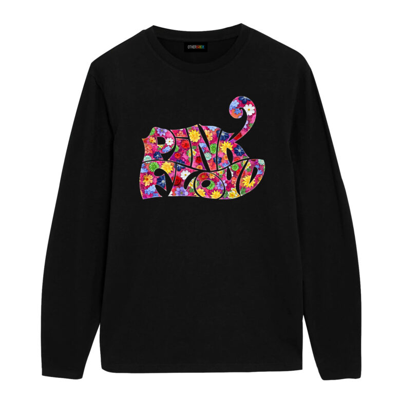Pink Floyd Flowers Logo Color Shirt