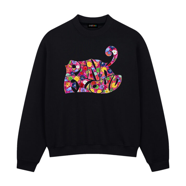 Pink Floyd Flowers Logo Color Shirt