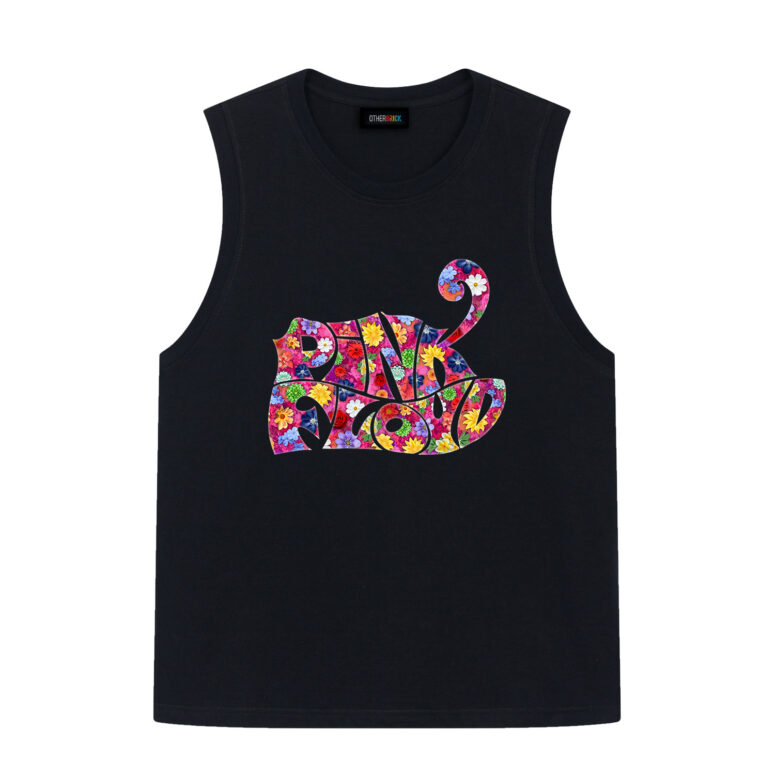 Pink Floyd Flowers Logo Color Shirt