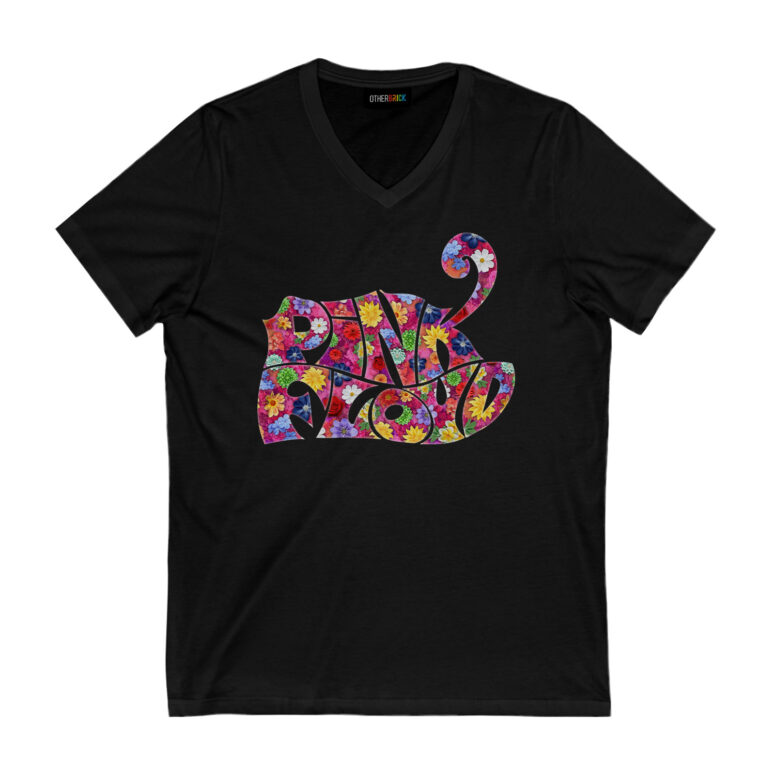 Pink Floyd Flowers Logo Color Shirt