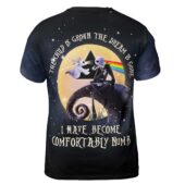 Pink Floyd The Child Is Grown The Dream Is Gone Dark Side Of The Moon Jack Skellington Shirt Back - OtherBrick
