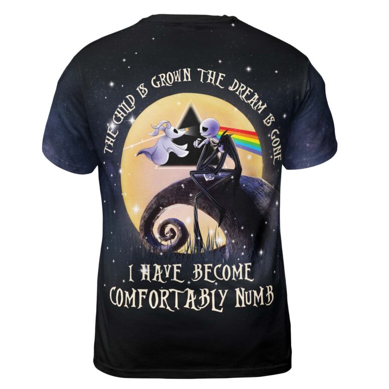 The Dream Is Gone Dark Side Of The Moon Jack Skellington Pink Floyd Shirt The Dream Is Gone Dark Side Of The Moon Jack Skellington Pink Floyd Shirt