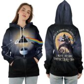 Pink Floyd The Child Is Grown The Dream Is Gone Dark Side Of The Moon Jack Skellington Ziphoodie - OtherBrick