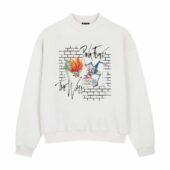 Pink Floyd The Wall Wife And Teacher Front Sweatshirt White - OtherBrick