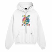 Robot Handshake Pink Floyd Wish You Were Here Front Hoodie White - OtherBrick