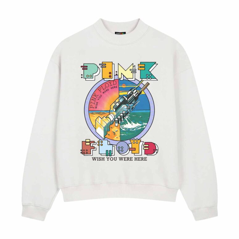Robot Handshake Pink Floyd Wish You Were Here Shirt