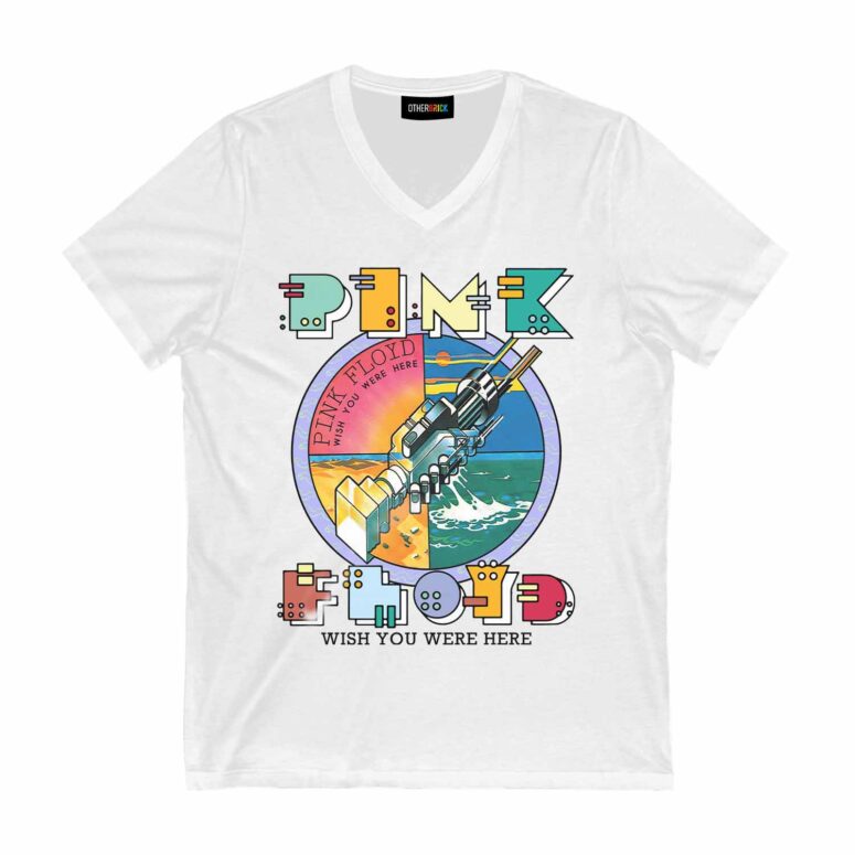 Robot Handshake Pink Floyd Wish You Were Here Shirt