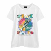 Robot Handshake Pink Floyd Wish You Were Here Front Wtee White - OtherBrick