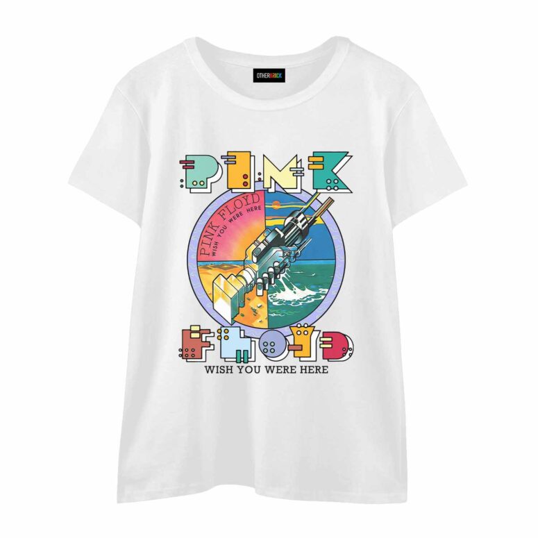 Robot Handshake Pink Floyd Wish You Were Here Shirt