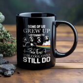 Some Of Us Grew Up Listenig To Pink Floyd Dark Side Of The Moon Mug 11oz Copy Mug Black 3 - OtherBrick
