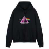The Barber Kevin Bacon Dark Side Of The Moon Pink Floyd Front Hoodie Black - OtherBrick