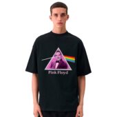 The Barber Kevin Bacon Dark Side Of The Moon Pink Floyd Front Shirt Man Black 1 - OtherBrick