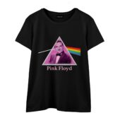 The Barber Kevin Bacon Dark Side Of The Moon Pink Floyd Front Wtee Black - OtherBrick