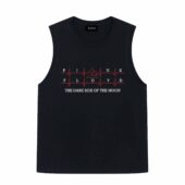 The Dark Side Of The Moon 50th Anniversary Heartbeat Pink Floyd Front Tank Black - OtherBrick