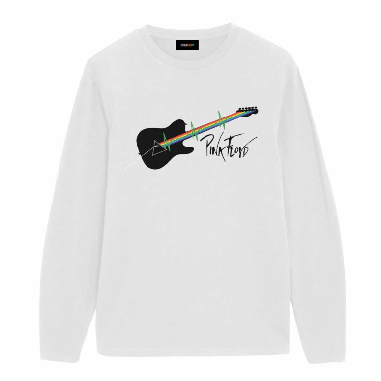 The Dark Side Of The Moon Heartbeat Guitar Pink Floyd Shirt The Dark Side Of The Moon Heartbeat Guitar Pink Floyd Shirt