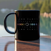 The Dark Side Of The Moon Rainbow Eclipse Mug Black 1 - OtherBrick