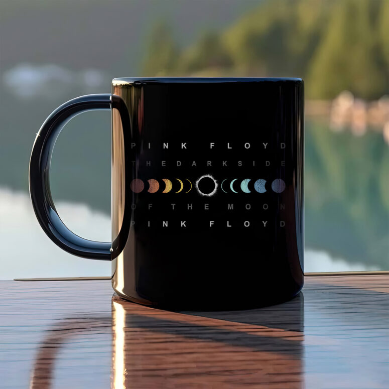 The Dark Side Of The Moon Rainbow Eclipse Mug The Dark Side Of The Moon Rainbow Eclipse Mug