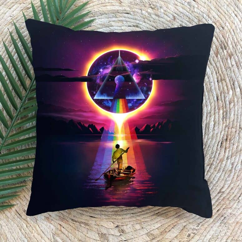 The Endless River And Dark Side Of The Moon Cushion Pillow