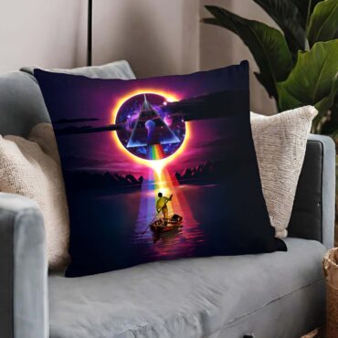 The Endless River And Dark Side Of The Moon Cushion Pillow