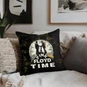 Black Piloww 2 Wish You Were Here Pink Floyd Time Dsotm Cushion Pillow - OtherBrick