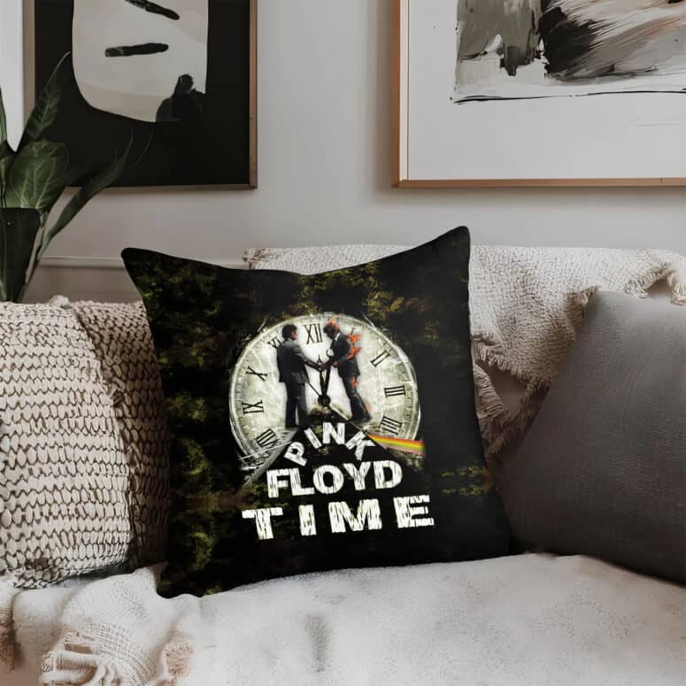 Wish You Were Here Pink Floyd Time DSOTM Cushion Pillow