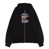 Front Ziphoodie Pink Floyd Wish You Were Here Album Cover Vintage Black - OtherBrick